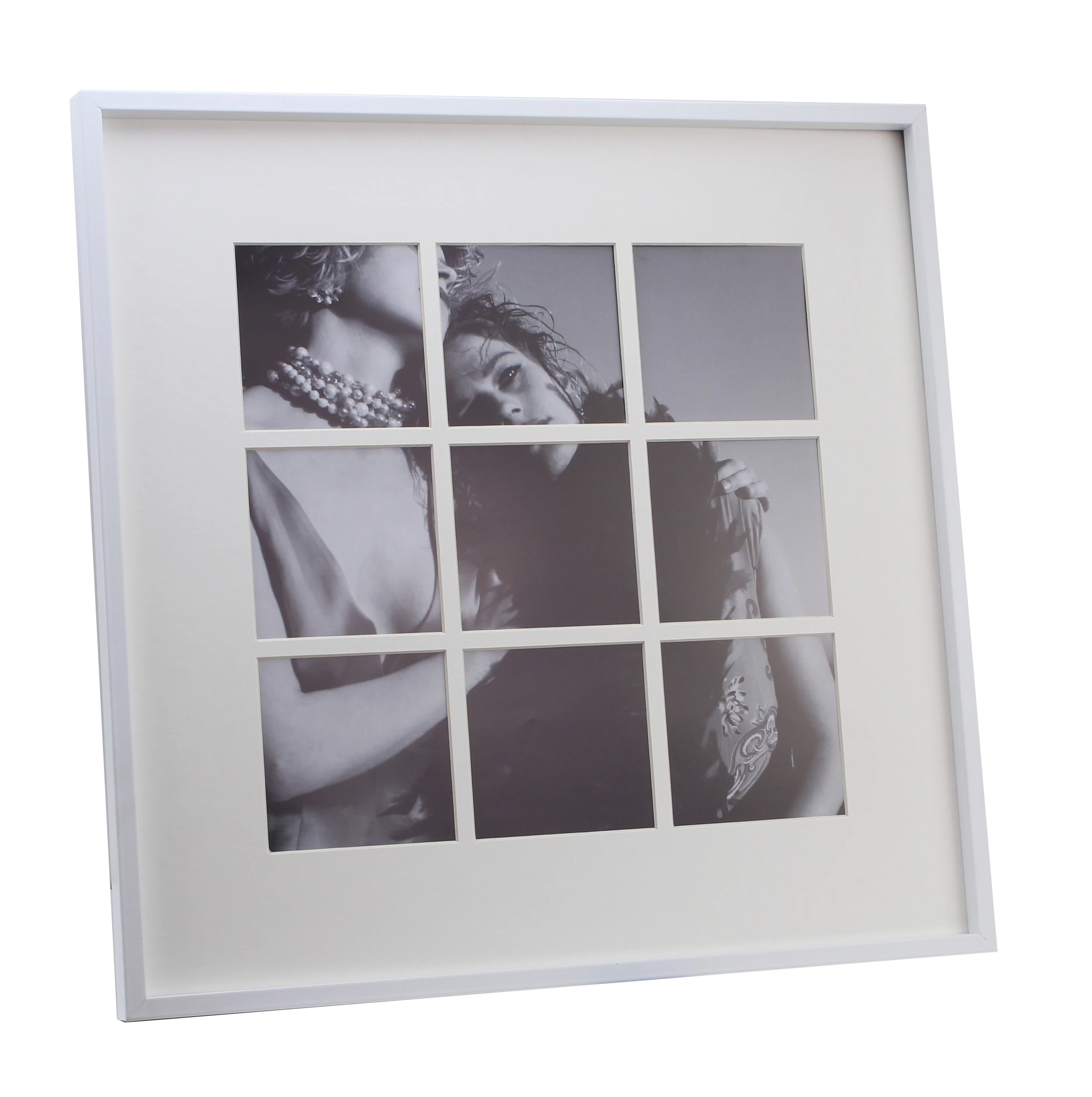 Single Aperture White Wall Hanging Frame - Image 4