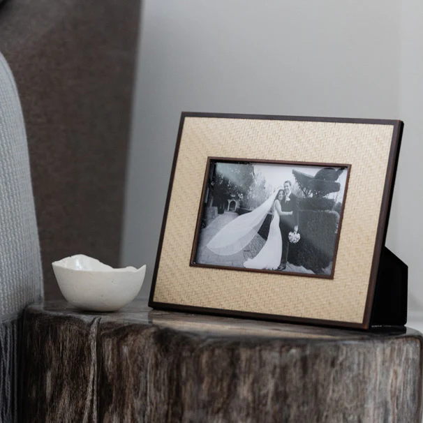 Alabaster Rattan Frame - Image 2