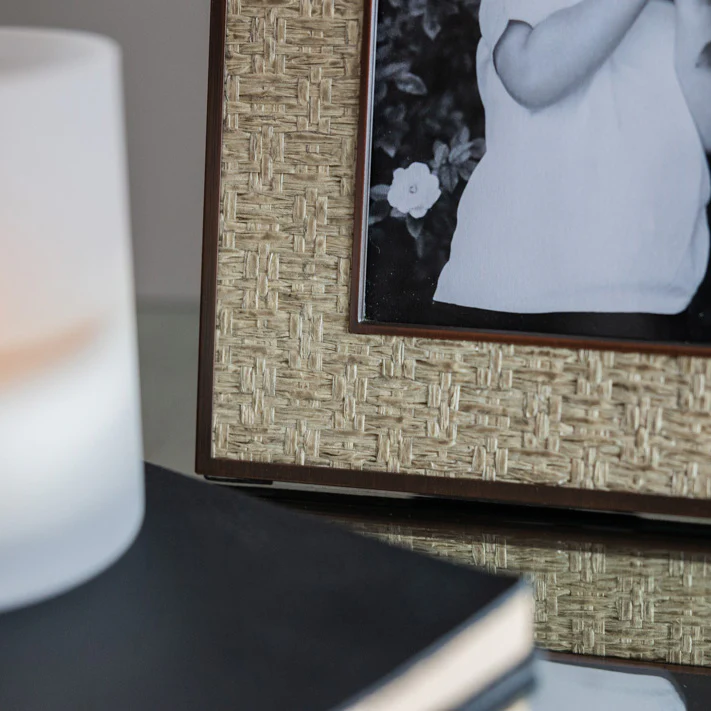 Moss Green Rattan Frame - Image 3