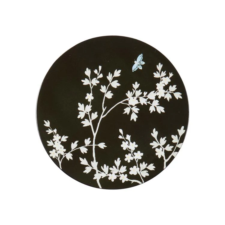 Black Chinoiserie Coasters - Set of 4 - Limited Edition - Image 3