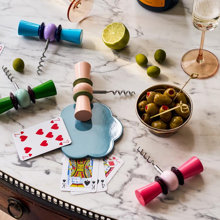 Bow Tie Corkscrew Leaf & Eau de Nil - Image 2