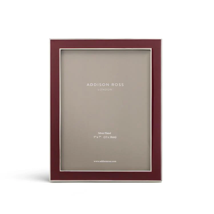 Cherry Enamel & Silver Frame - Image 3