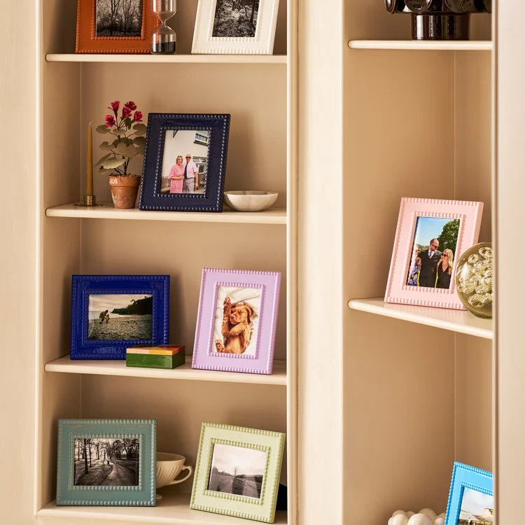 Cobalt Bobbin Lacquer Photo Frame - Image 2