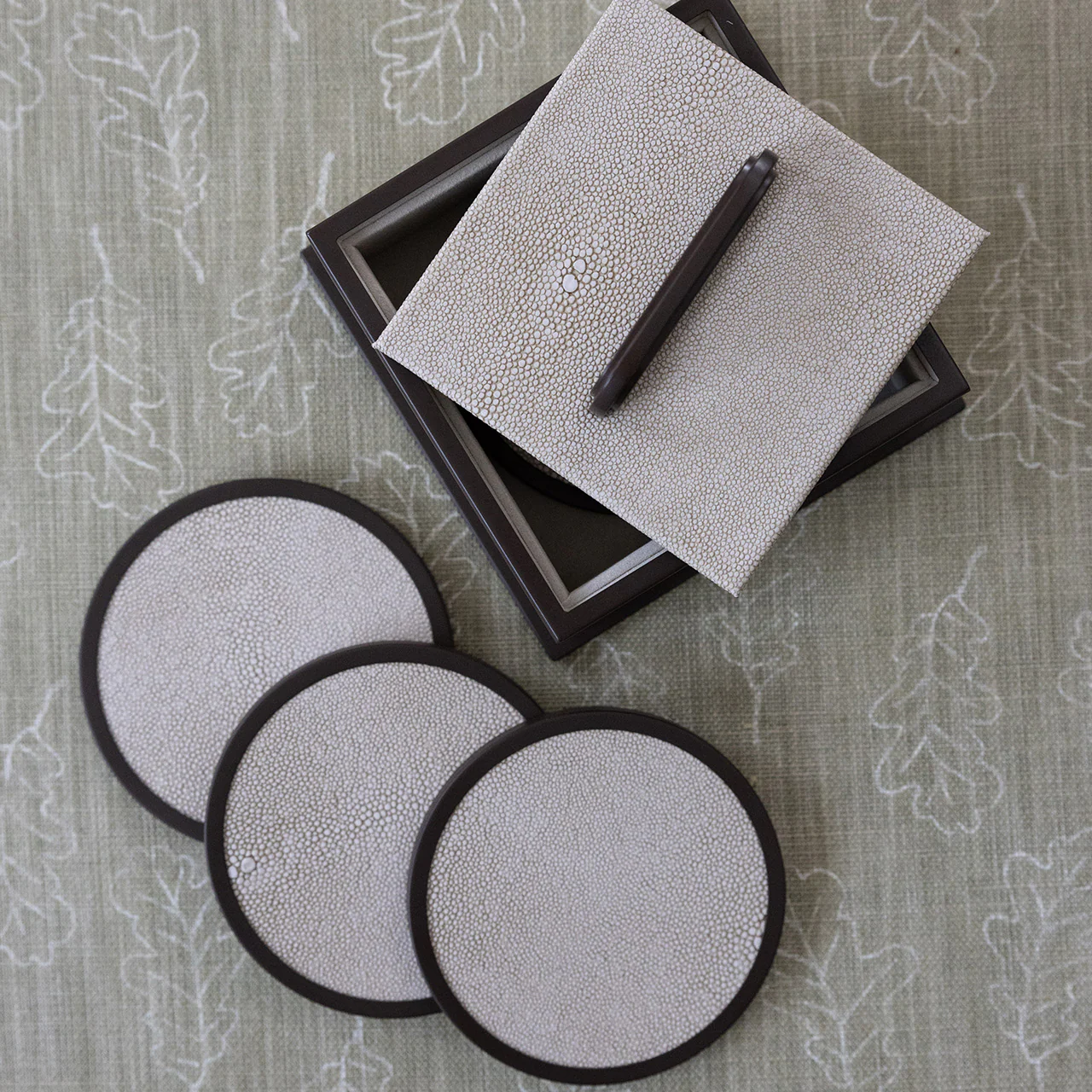 Ecru Coasters - Set of 4 - Image 3