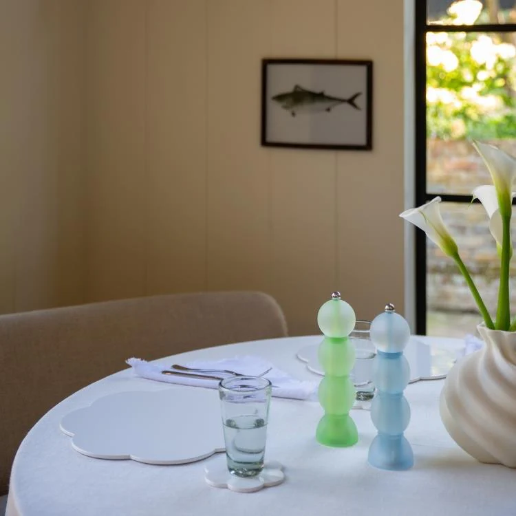 Green Frosty Bobbin Salt or Pepper Mill - Image 2