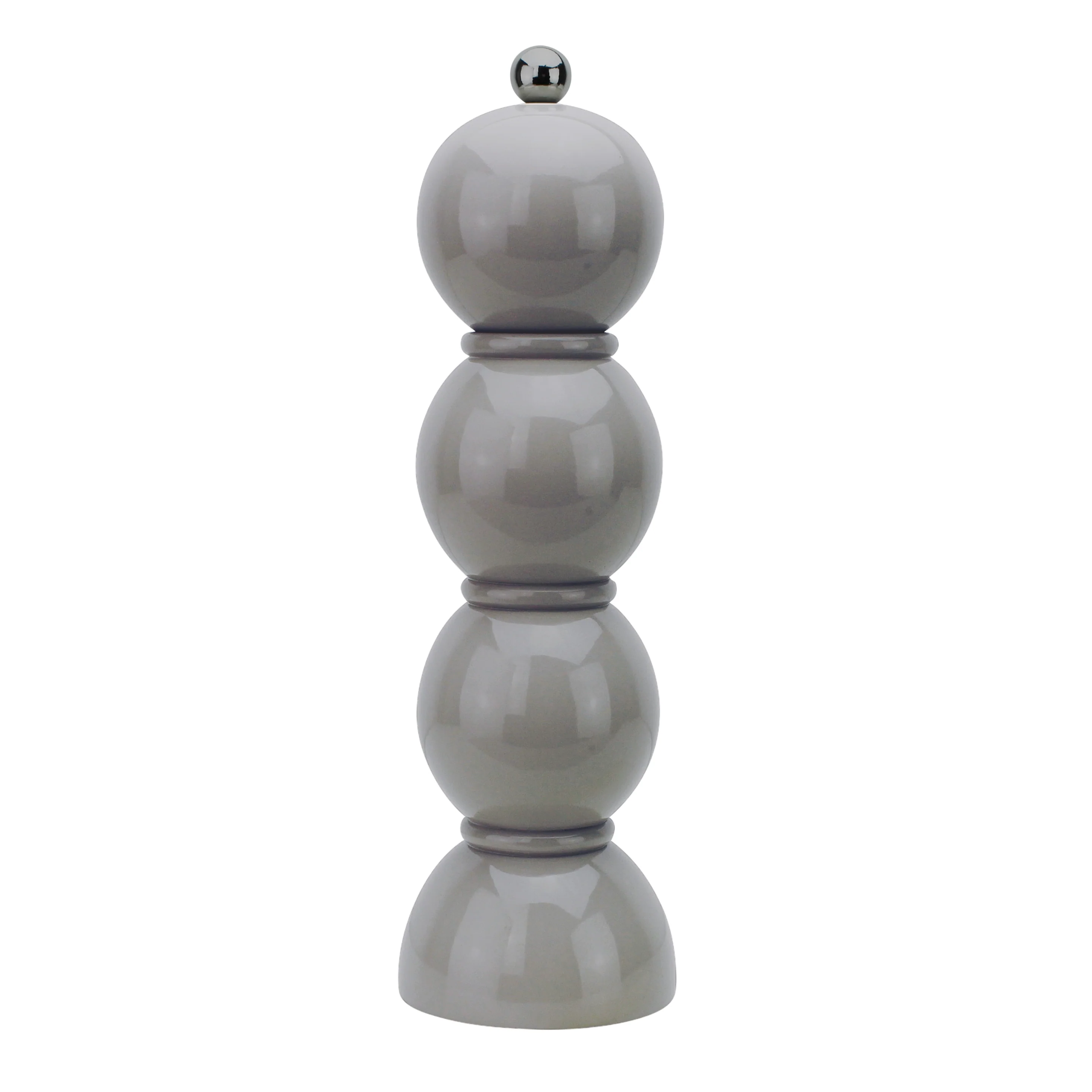 Chiffon Grey Bobbin Salt and Pepper Mill