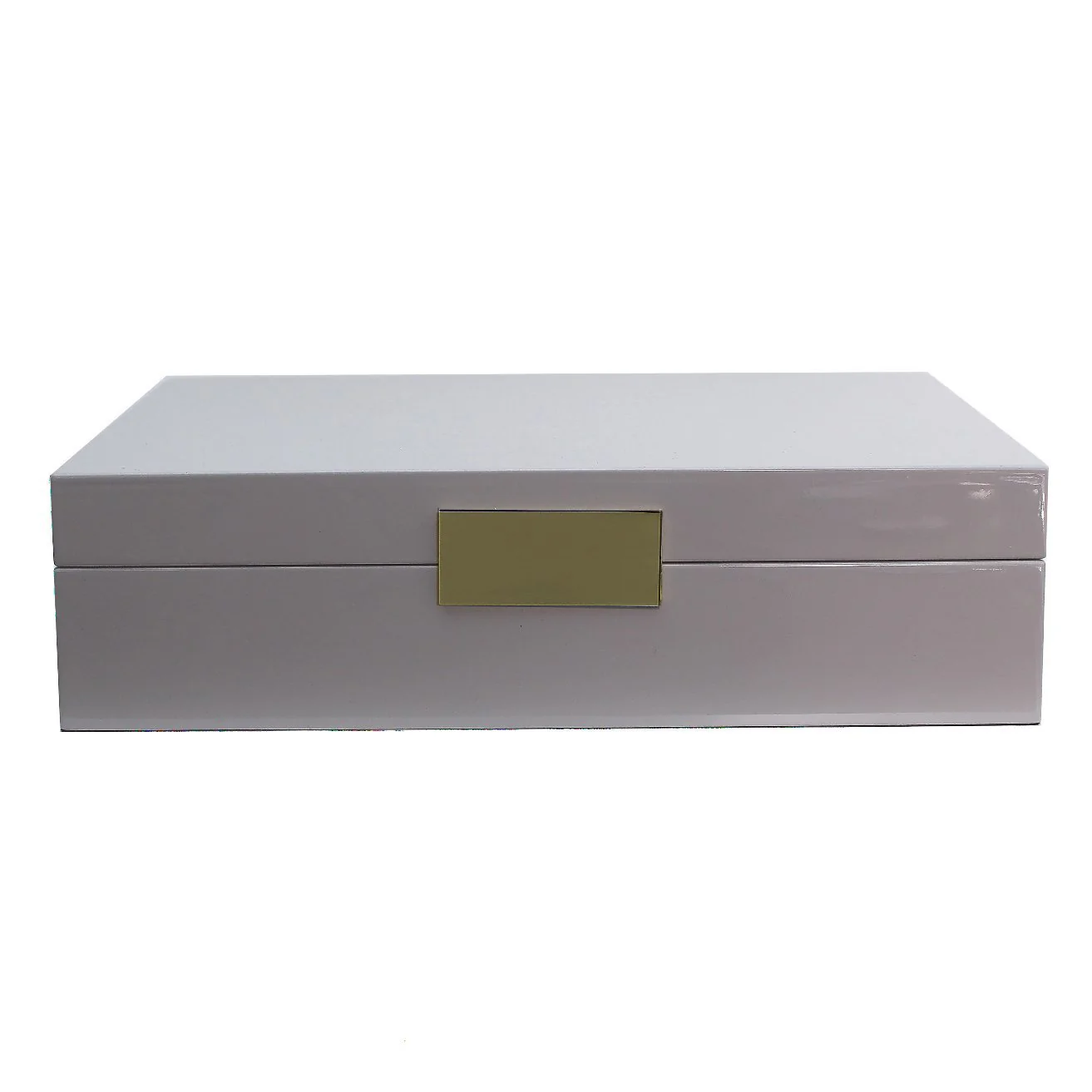 Large Chiffon Grey & Gold Glasses Box - Image 2