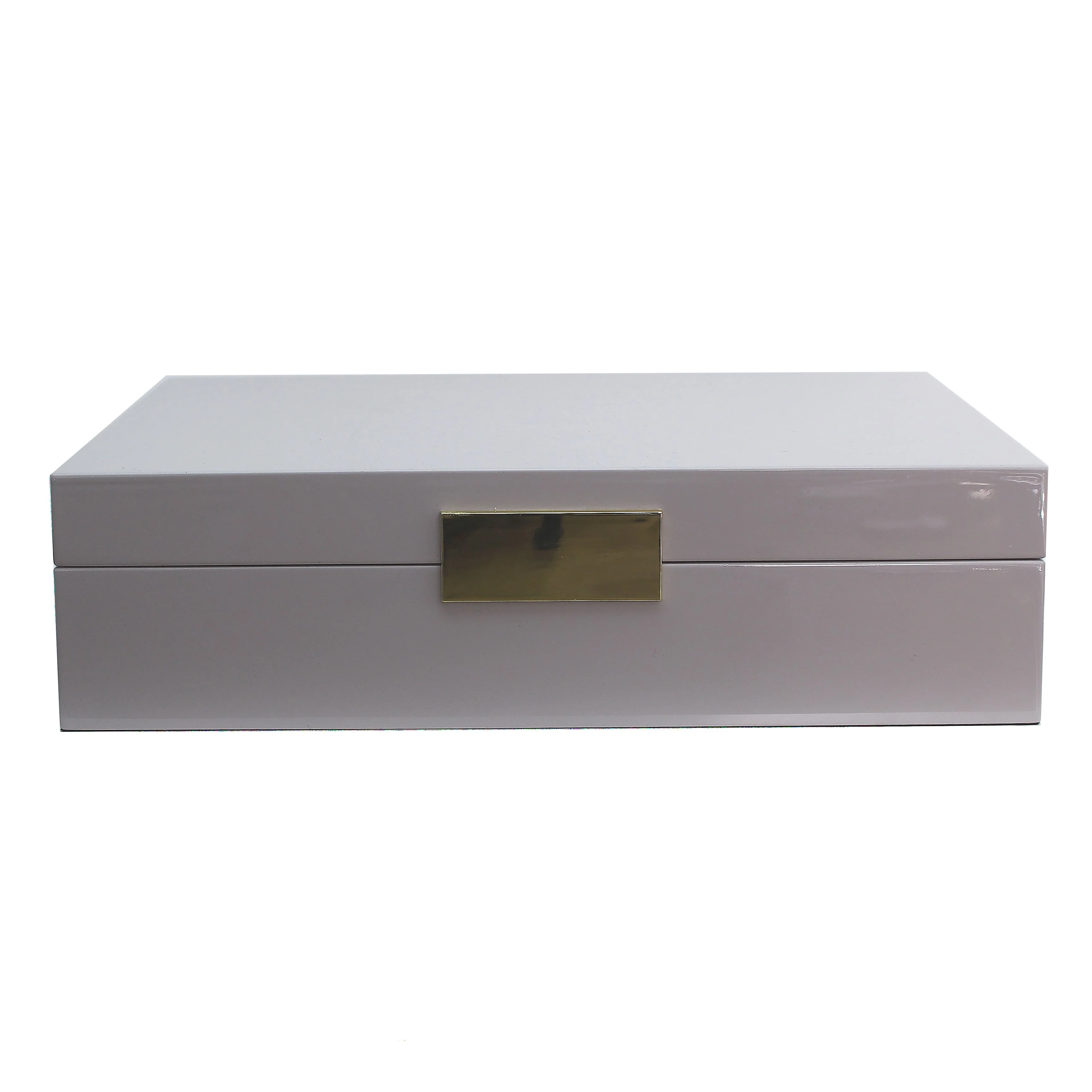 Large Chiffon Jewellery Box with Gold - Image 2