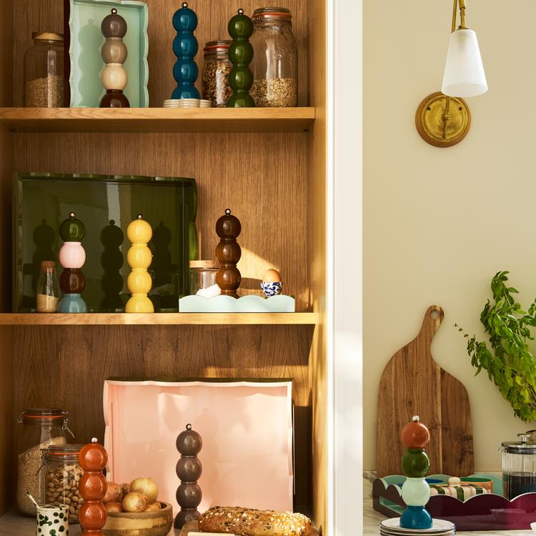 Khaki Multi Bob Salt or Pepper Mill - Image 4