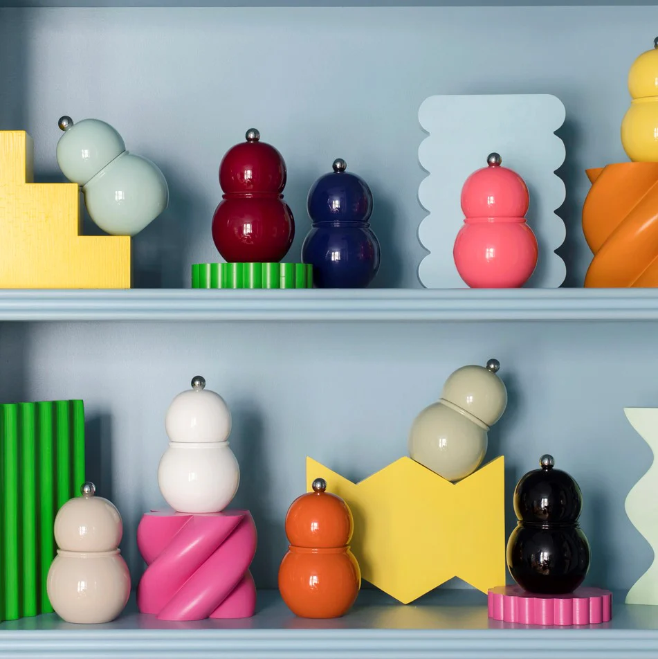 Navy Chubbie  Salt & Pepper Mill - Image 3
