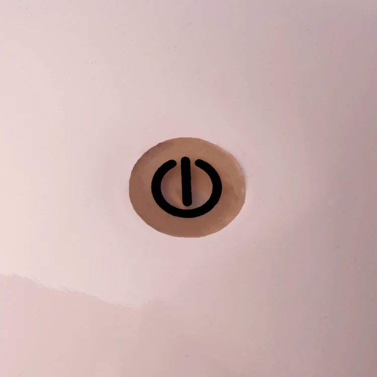 Pale Pink Lacquer Rechargeable Bobbin LED Lamp - Image 4