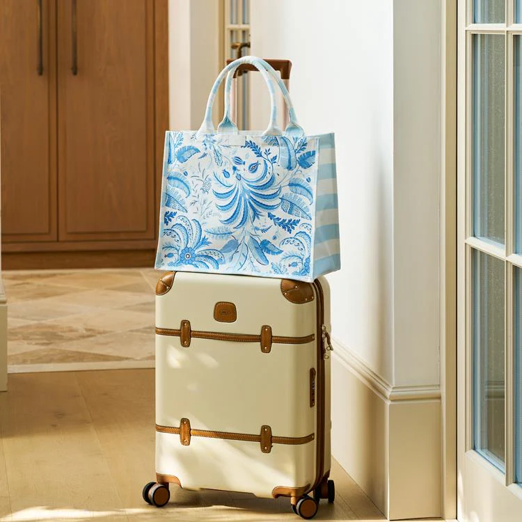Palm Beach Blue Tote Bag - Image 4