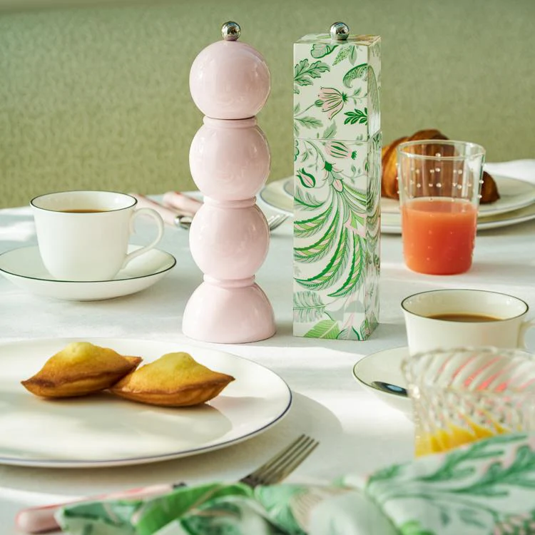 Palm Beach Green Square Pillar Salt or Pepper Mill - Image 2