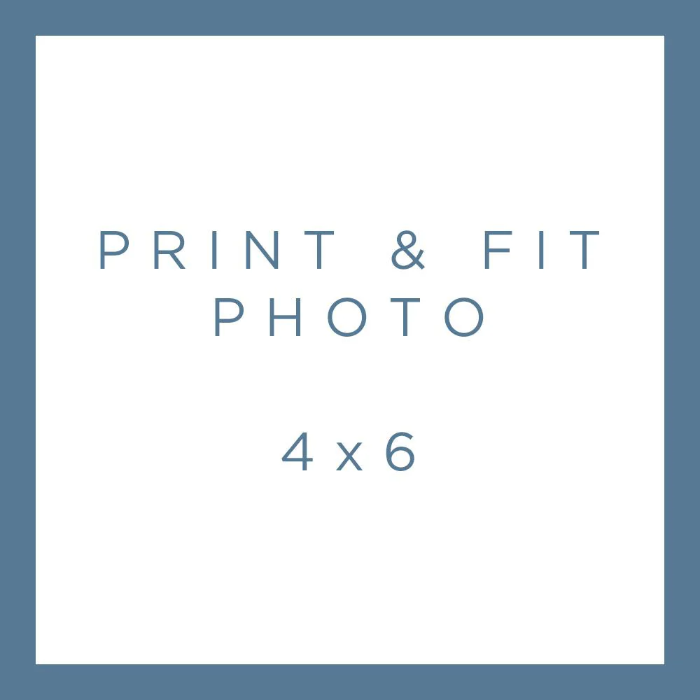 Print & Fit photo Size