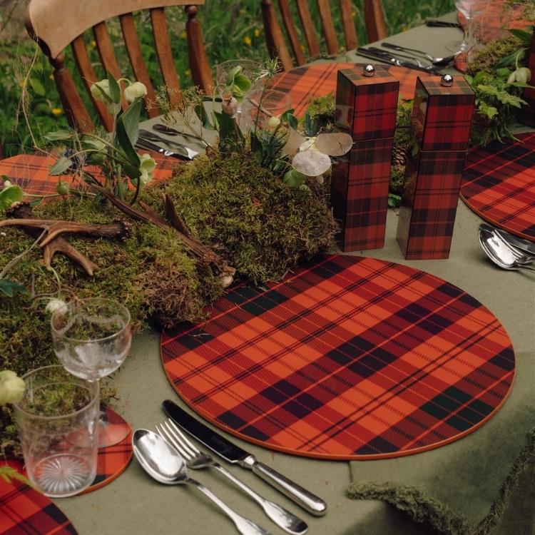 Ross Tartan Placemats- Set of 4 - Image 2