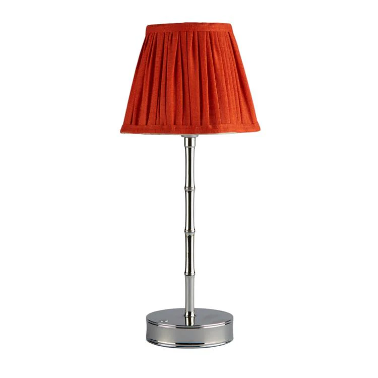 Orange Scallop Lampshade - 16cm - Image 3