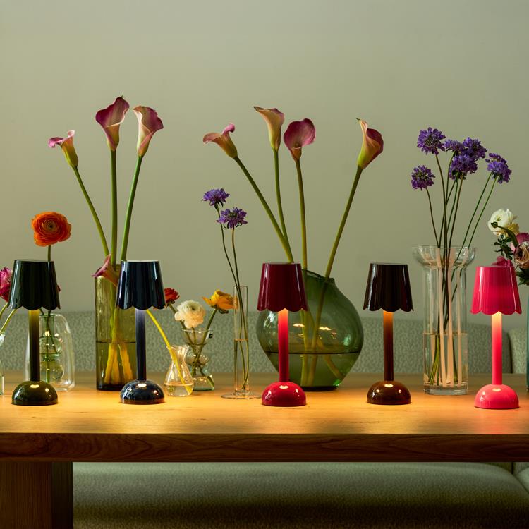 Navy Scallop Rechargeable LED Lamp - Image 5