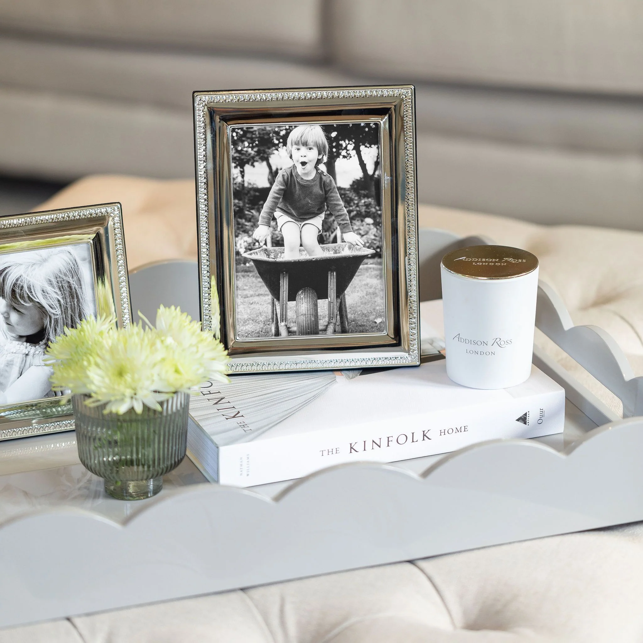 Silver Tooth Pattern Photo Frame - Image 2