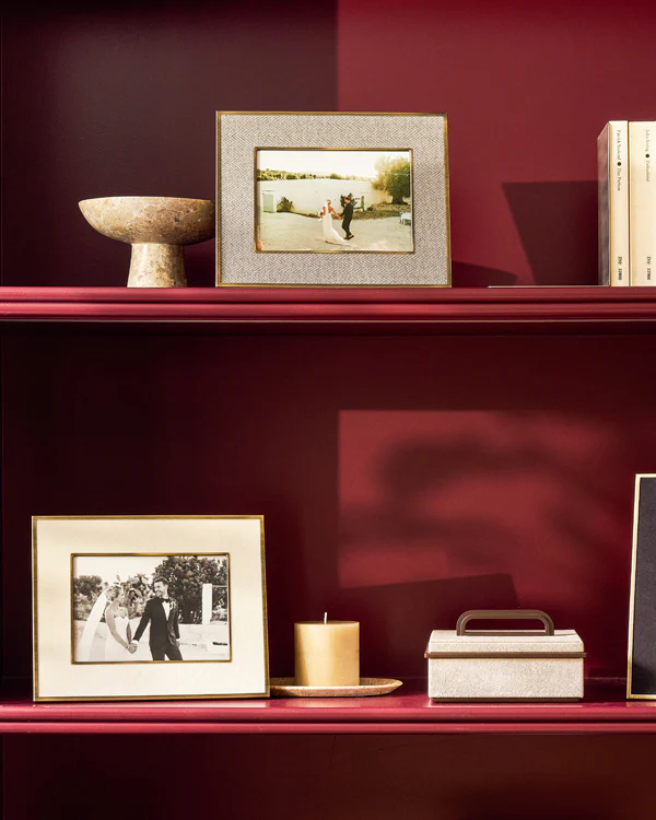Sophie Paterson Photo Frame Oatmeal Herringbone 5 x 7" - Image 3