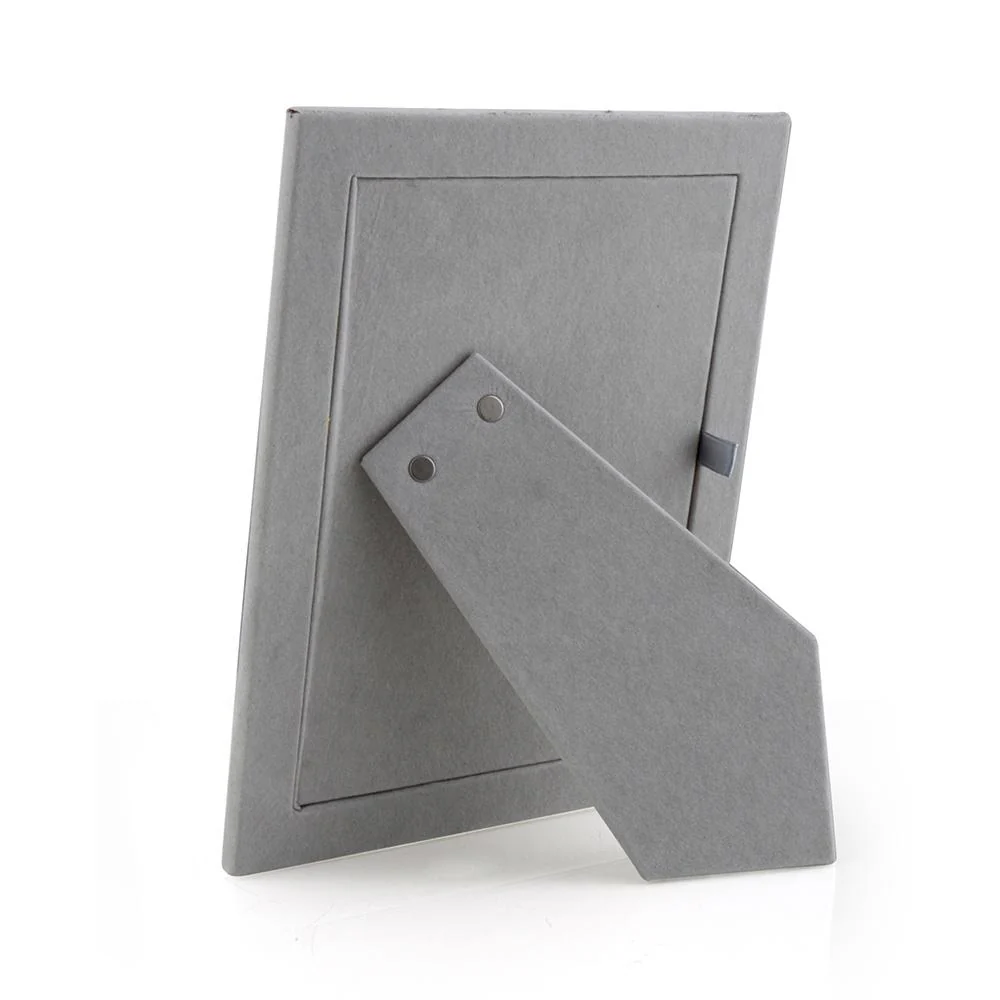 Taupe Enamel & Silver Frame - Image 3