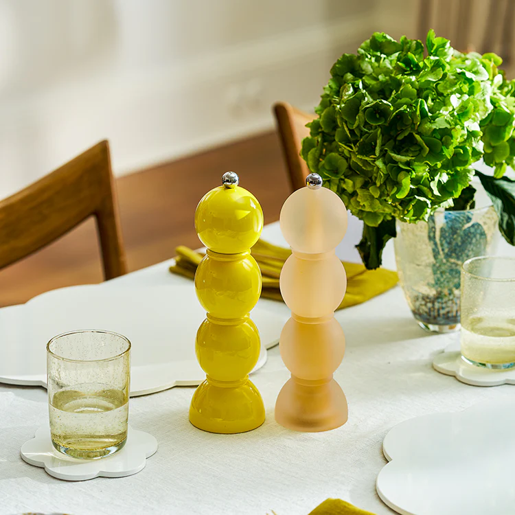 Yellow  Bobbin Salt or Pepper Mill - Image 2